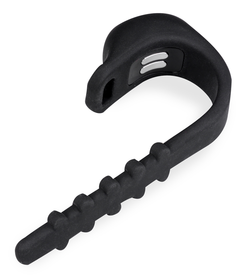 Voltage adjustable e-stim cock ring