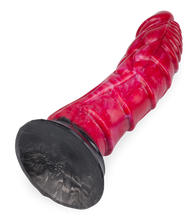 Load image into Gallery viewer, Vraxulor silicone alien dildo with suction cup