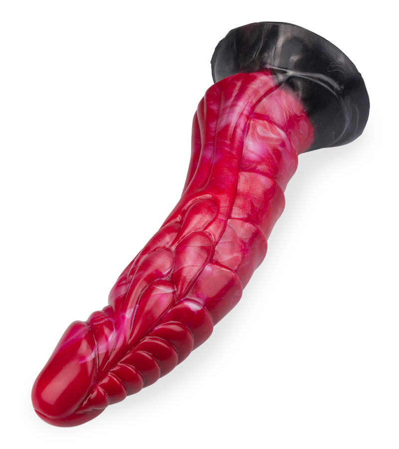 Vraxulor silicone alien dildo with suction cup