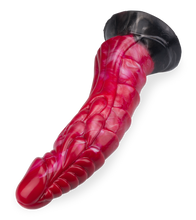 Load image into Gallery viewer, Vraxulor silicone alien dildo with suction cup