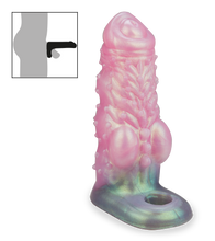 Load image into Gallery viewer, Werewolf silicone cock-sleeve