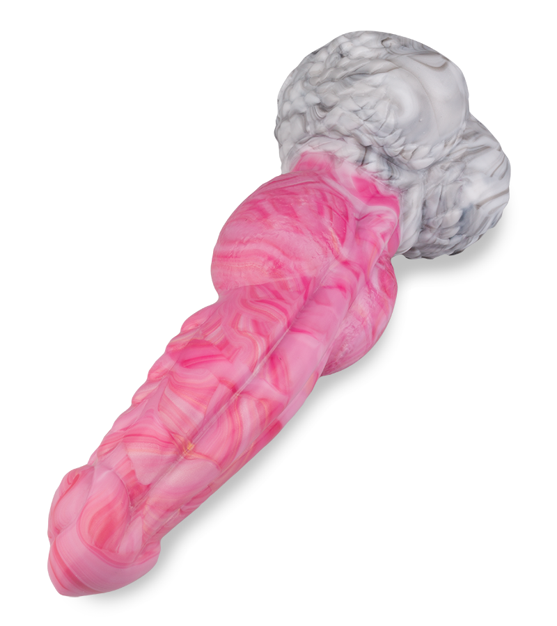 Werewolf silicone suction-cup dildo