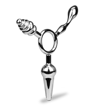 Load image into Gallery viewer, Wheel triple metal butt plug