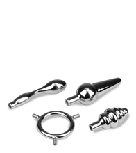 Load image into Gallery viewer, Wheel triple metal butt plug