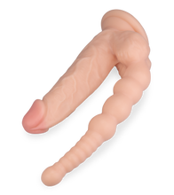 Load image into Gallery viewer, Wilfried realistic suction-cup dildo with anal plug