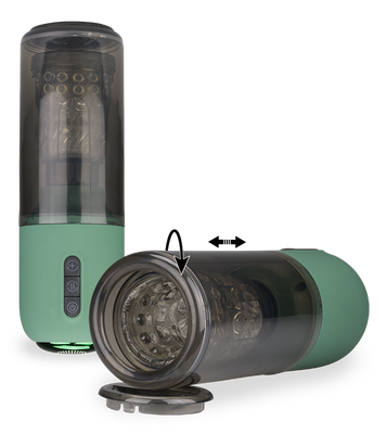 Wilo thrusting and rotating masturbator