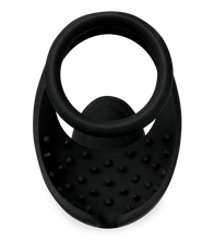 Load image into Gallery viewer, Wind vibrating and thrusting butt plug with cock ring and ball massager