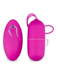 Load image into Gallery viewer, Wireless silicone vibrating love egg - 12 vibrations