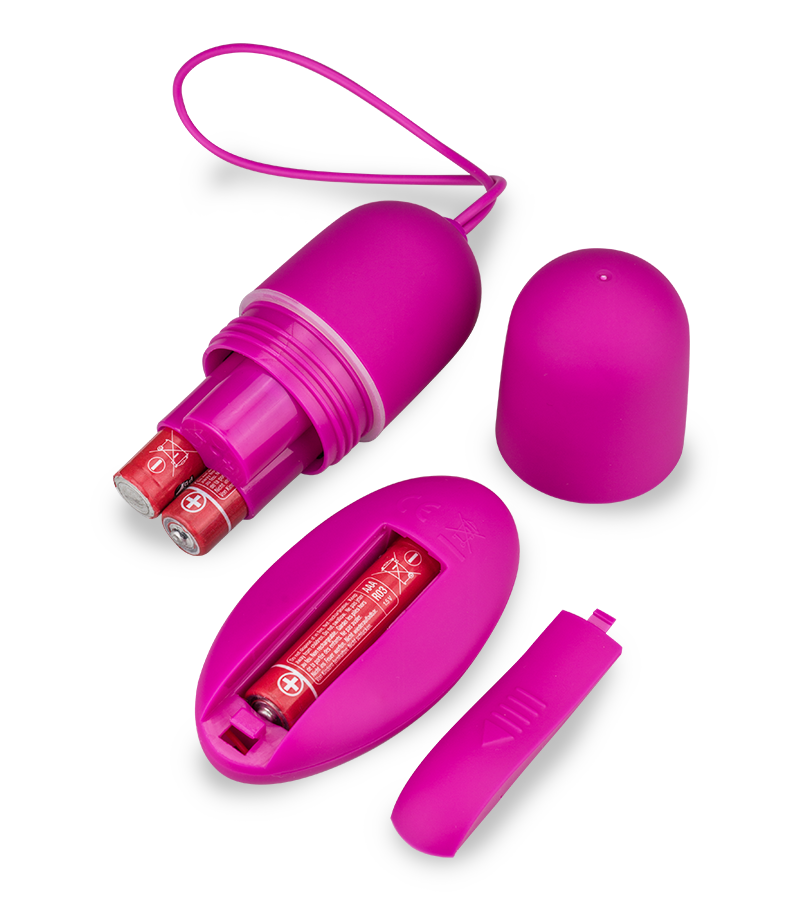 Wireless silicone vibrating love egg - 12 vibrations