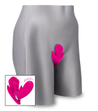 Wireless textured wearable dildo