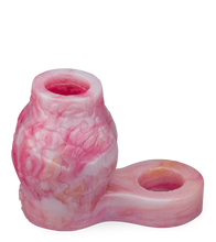 Load image into Gallery viewer, Wolf cock sleeve with knot and ball loop