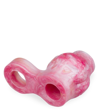 Load image into Gallery viewer, Wolf cock sleeve with knot and ball loop