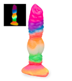 Wolf glow-in-the-dark suction-cup dildo