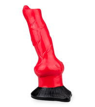 Load image into Gallery viewer, Wolf suction-cup dildo 7.50 inches