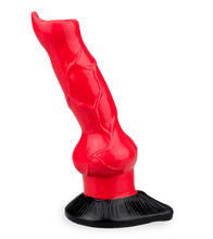 Load image into Gallery viewer, Wolf suction-cup dildo 7.50 inches
