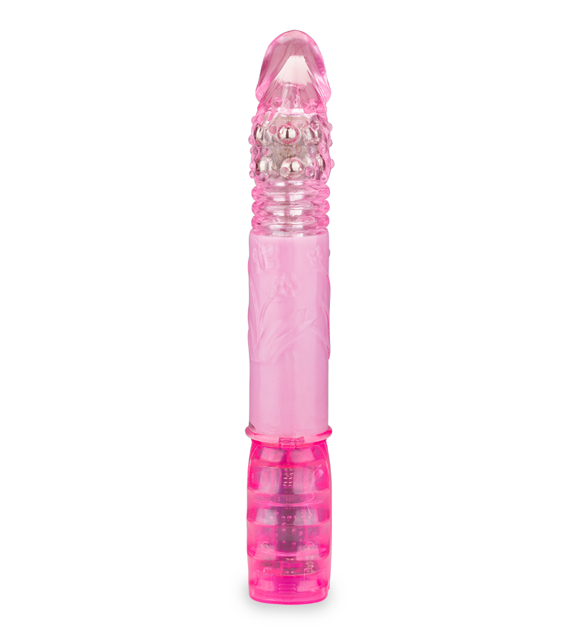 XL Butterfly thrusting rabbit vibrator