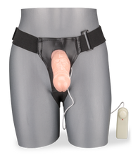 Load image into Gallery viewer, XL-diameter hollow dildo harness