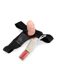 Load image into Gallery viewer, XL-diameter hollow dildo harness