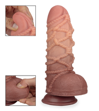 Load image into Gallery viewer, XXL Shibari silicone suction-cup dildo