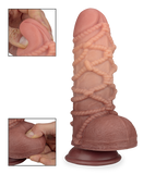 XXL Shibari silicone suction-cup dildo