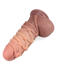 Load image into Gallery viewer, XXL Shibari silicone suction-cup dildo