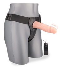 Load image into Gallery viewer, XXL vibrating hollow strap on