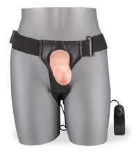 Load image into Gallery viewer, XXL vibrating hollow strap on