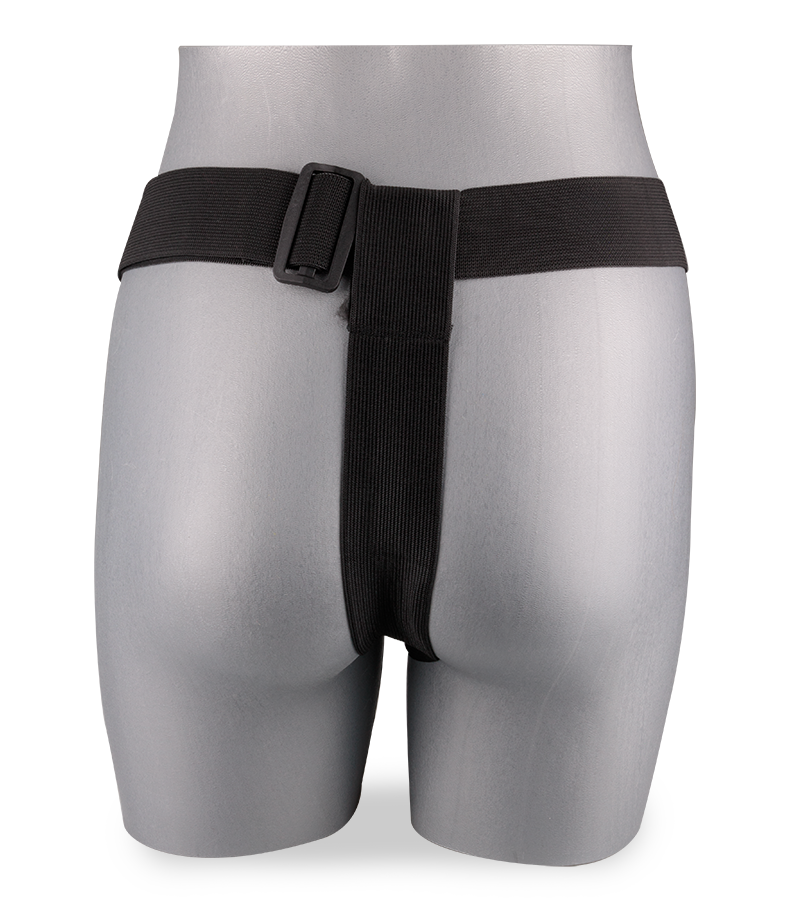 XXL vibrating hollow strap on