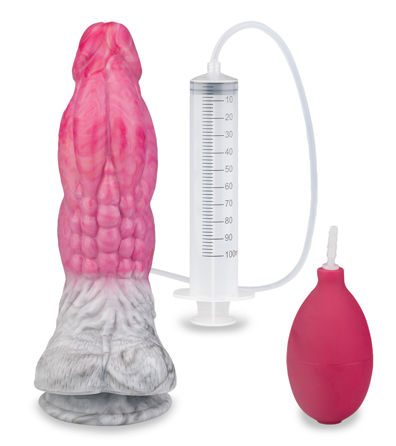Xyolte ejaculating alien dildo
