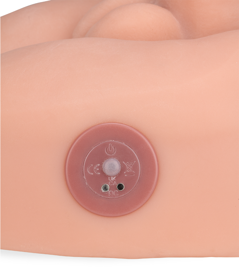 Yanis butt masturbator with vibrating thrusting penis 6.00 lb