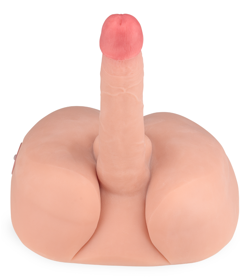 Yanis butt masturbator with vibrating thrusting penis 6.00 lb