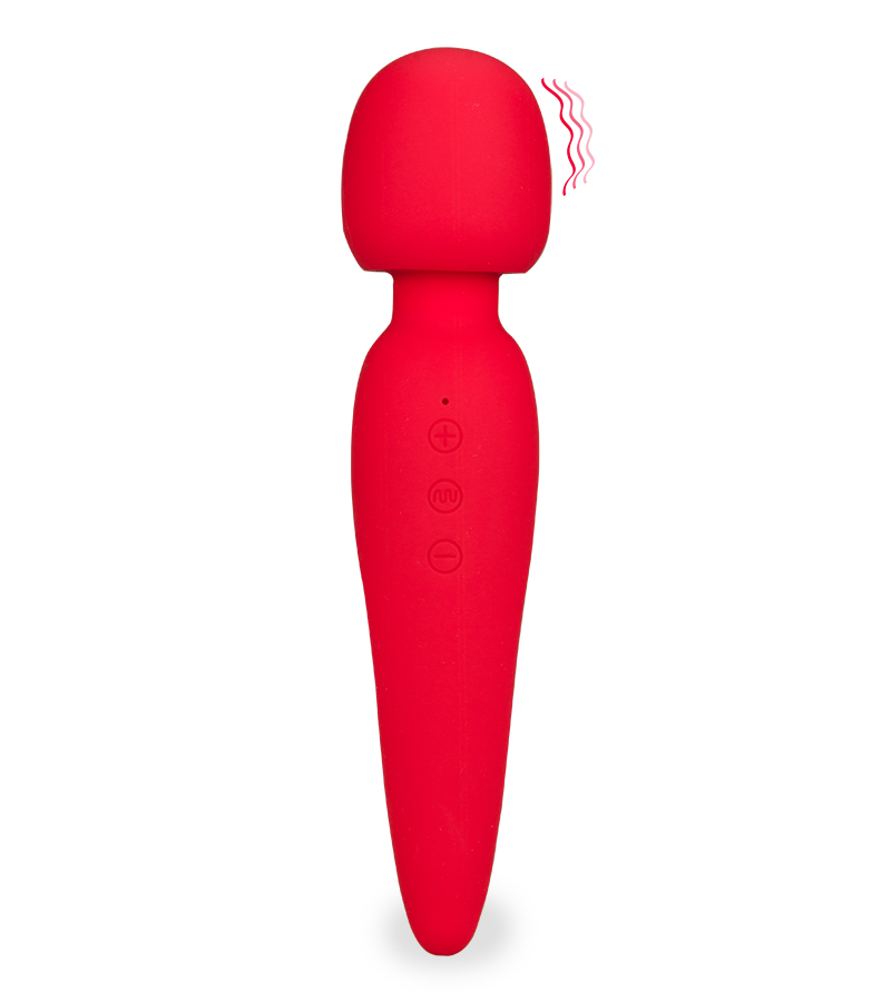 Yesterday wand vibrator with 7 modes and 5 intensity levels