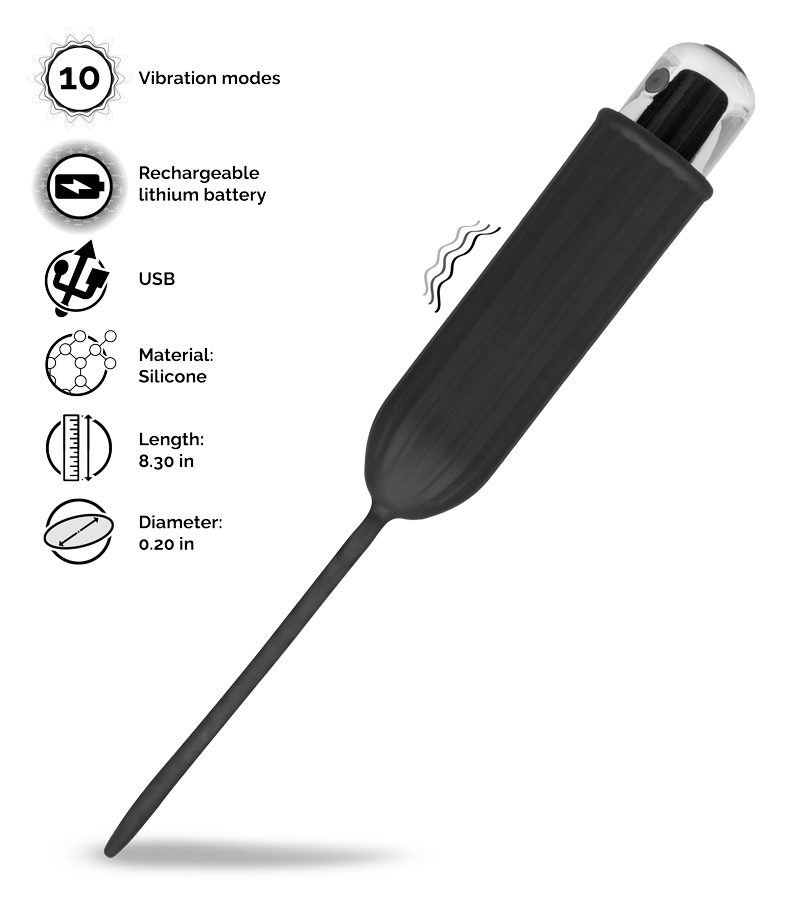 Zanky vibrating penis plug