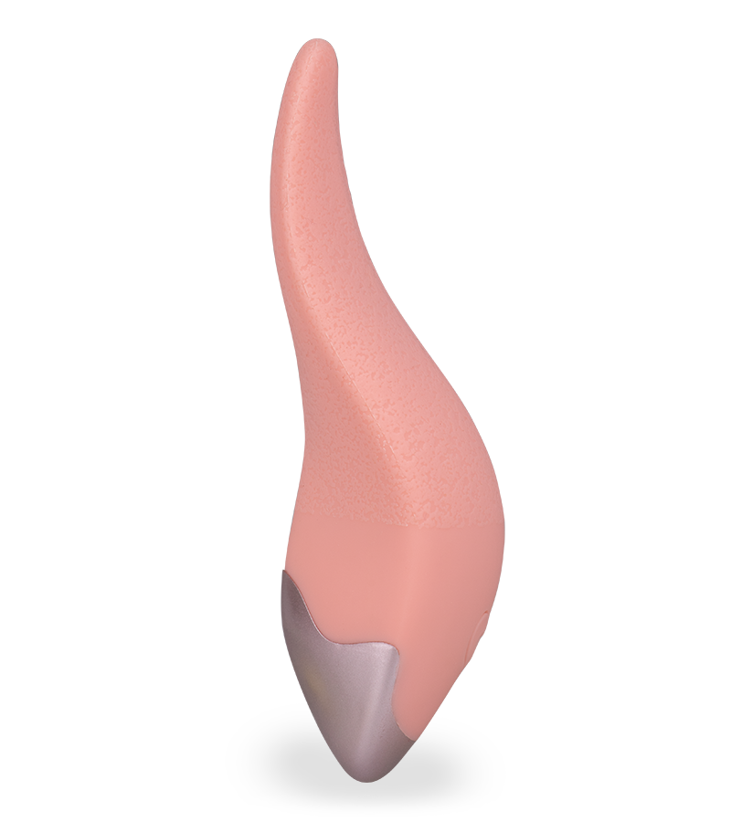 Zesty vibrating tongue clit stimulator 9 modes