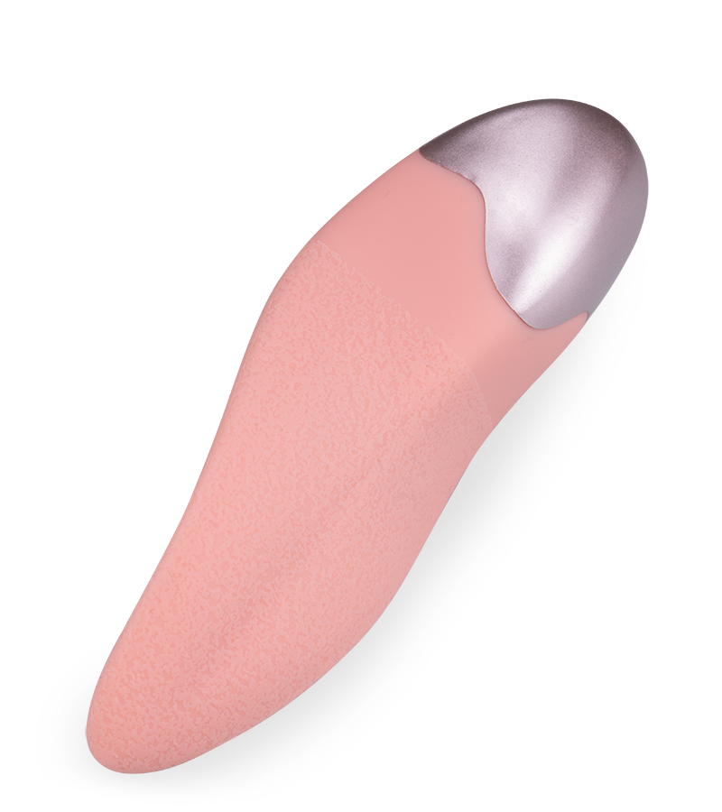 Zesty vibrating tongue clit stimulator 9 modes