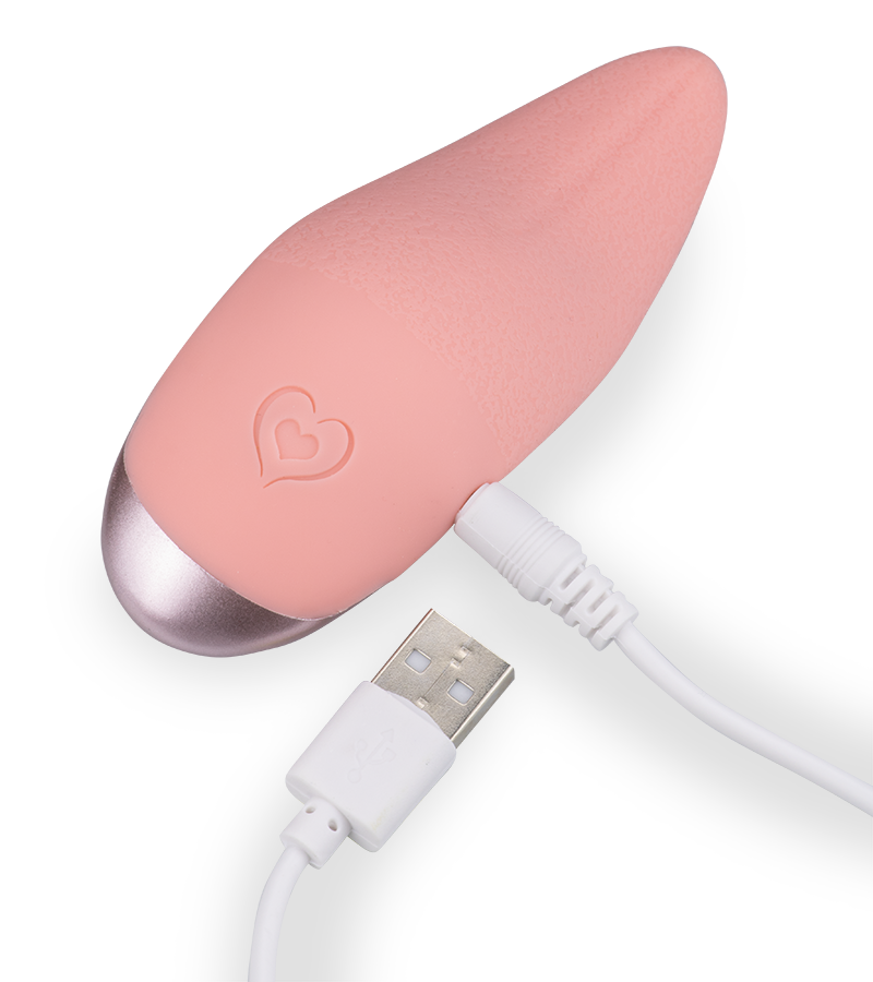 Zesty vibrating tongue clit stimulator 9 modes