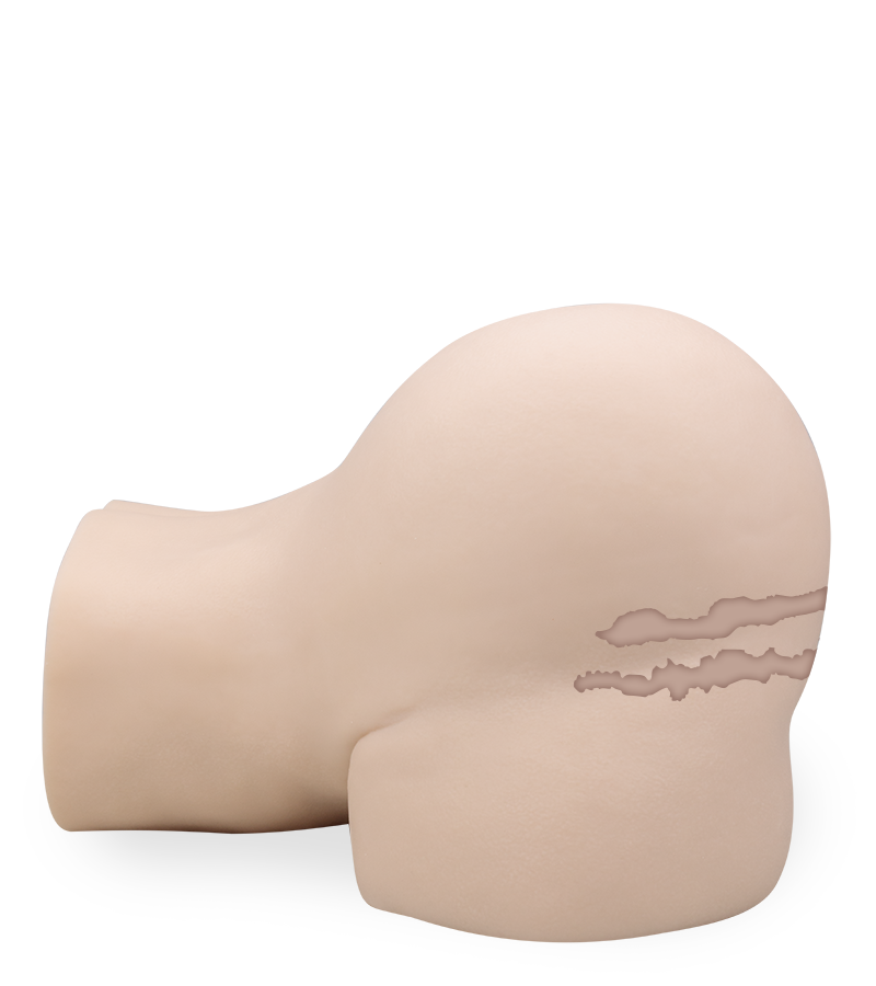 Zoey BBW gel-filled butt 57.25 lb